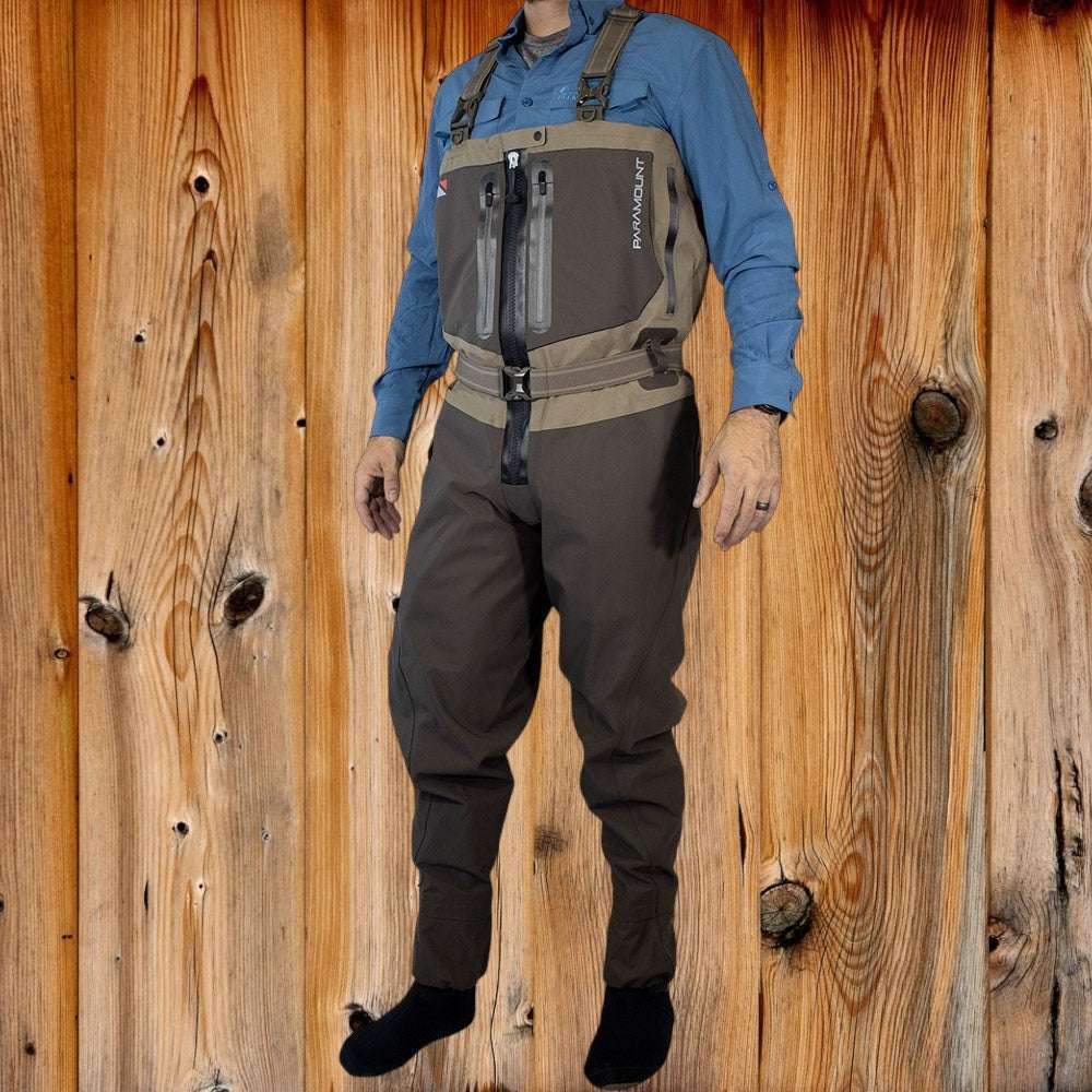Meridian Z Waterproof Light-weight, Breathable Zippered Chest Waders — Professional Fly Fishing & Hunting Gear - Clear Water Trading Co.