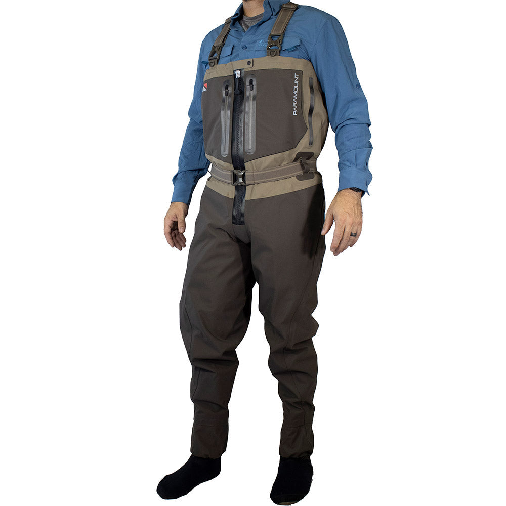 Meridian Z Waterproof Zippered Chest Waders — Professional Fly Fishing & Hunting Gear