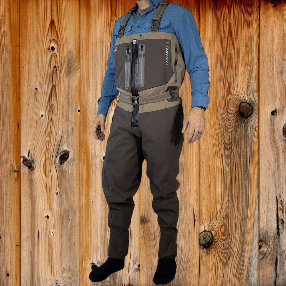 Meridian Z Waterproof Light-weight, Breathable Zippered Chest Waders — Professional Fly Fishing & Hunting Gear