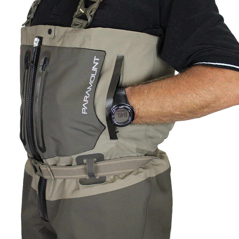 Meridian Z Waterproof Zippered Chest Waders — Professional Fly Fishing & Hunting Gear