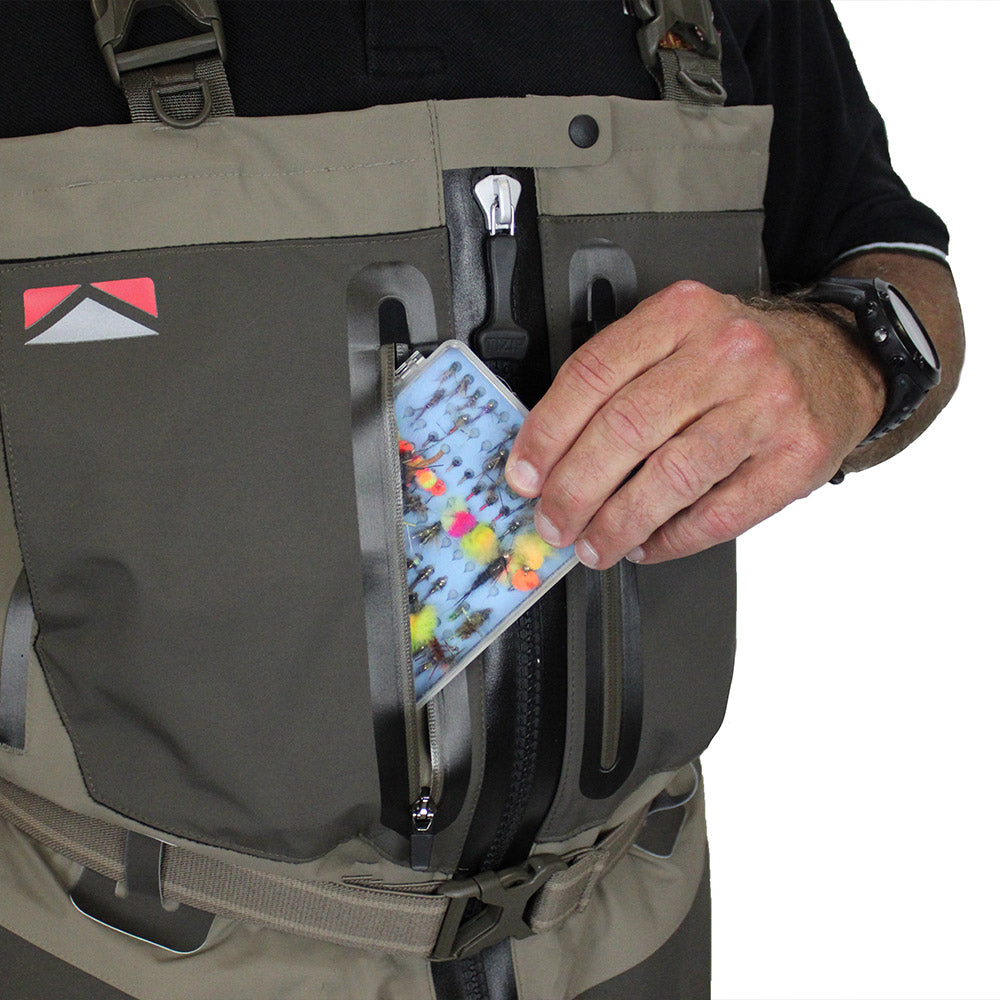 Meridian Z Waterproof Zippered Chest Waders — Professional Fly Fishing & Hunting Gear