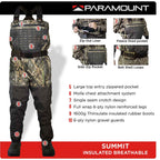 SUMMIT Insulated Breathable Camo Hunting/Fishing Wader 1600g