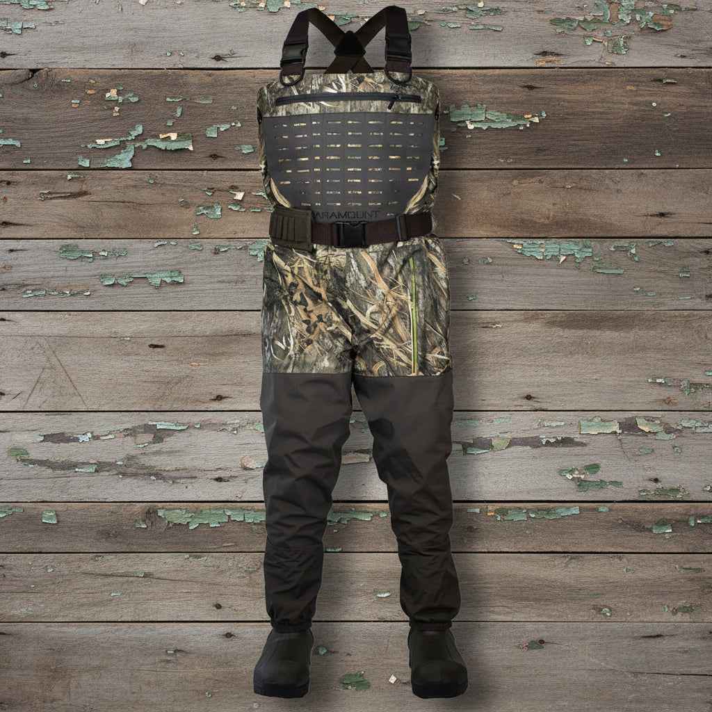 SUMMIT Insulated Breathable Camo Hunting/Fishing Wader 1600g