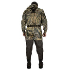 PINNACLE Zippered Breathable Camo Hunting/Fishing Wader 1200g
