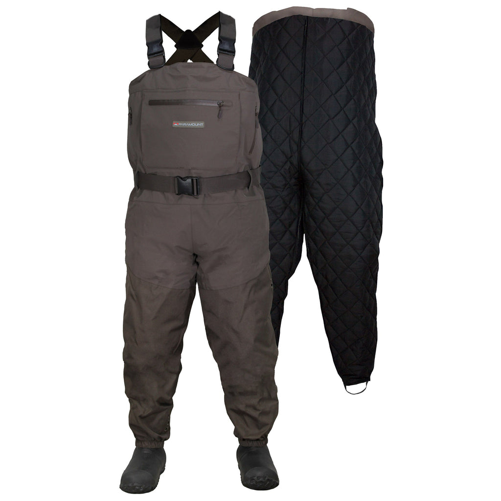 BUFFALO - Insulated Breathable Chest Waders with 1200g Boots