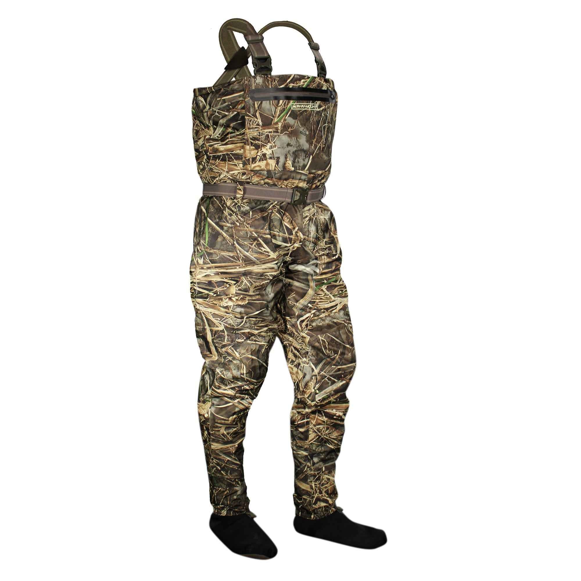 DEACON'S MARSH Camo Wader Max7 for Ultimate Fishing Comfort