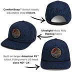 Dead Drift Fly Fishing Hat – Adjustable Trucker Cap with Rope Detail