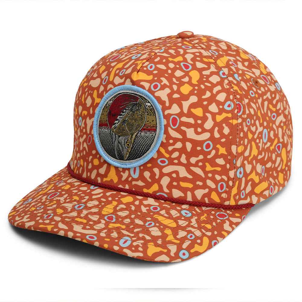 Dead Drift Fly Fishing Hat – Adjustable Trucker Cap with Rope Detail