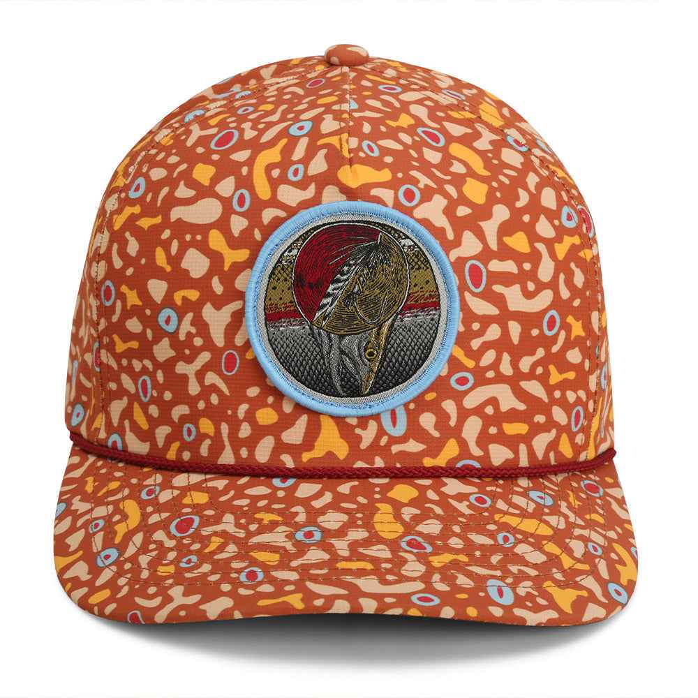 Dead Drift Fly Fishing Hat – Adjustable Trucker Cap with Rope Detail