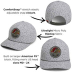 Dead Drift Fly Fishing Hat – Adjustable Trucker Cap with Rope Detail