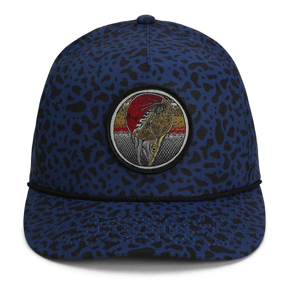 Dead Drift Fly Fishing Hat – Adjustable Trucker Cap with Rope Detail