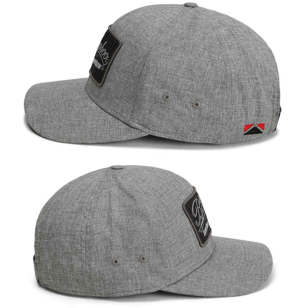 Big Bamboo Fly Rod Heathered Snap-Back 6-Panel Fly Fishing Patch Cap