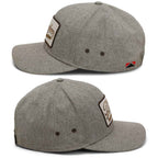 Big Bamboo Fly Rod Heathered Snap-Back 6-Panel Fly Fishing Patch Cap