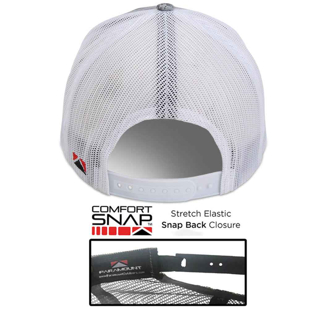 Fly Fishing Mesh Hat - Fly or Die Hat with Mesh Back and Rope Design