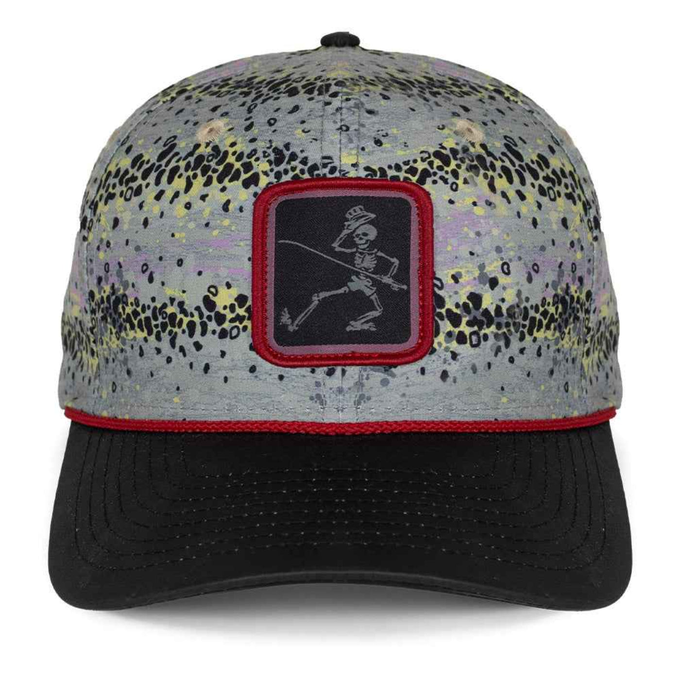 Dancing Skeletons Cap - Rainbow Trout 6-Panel Rope Hat