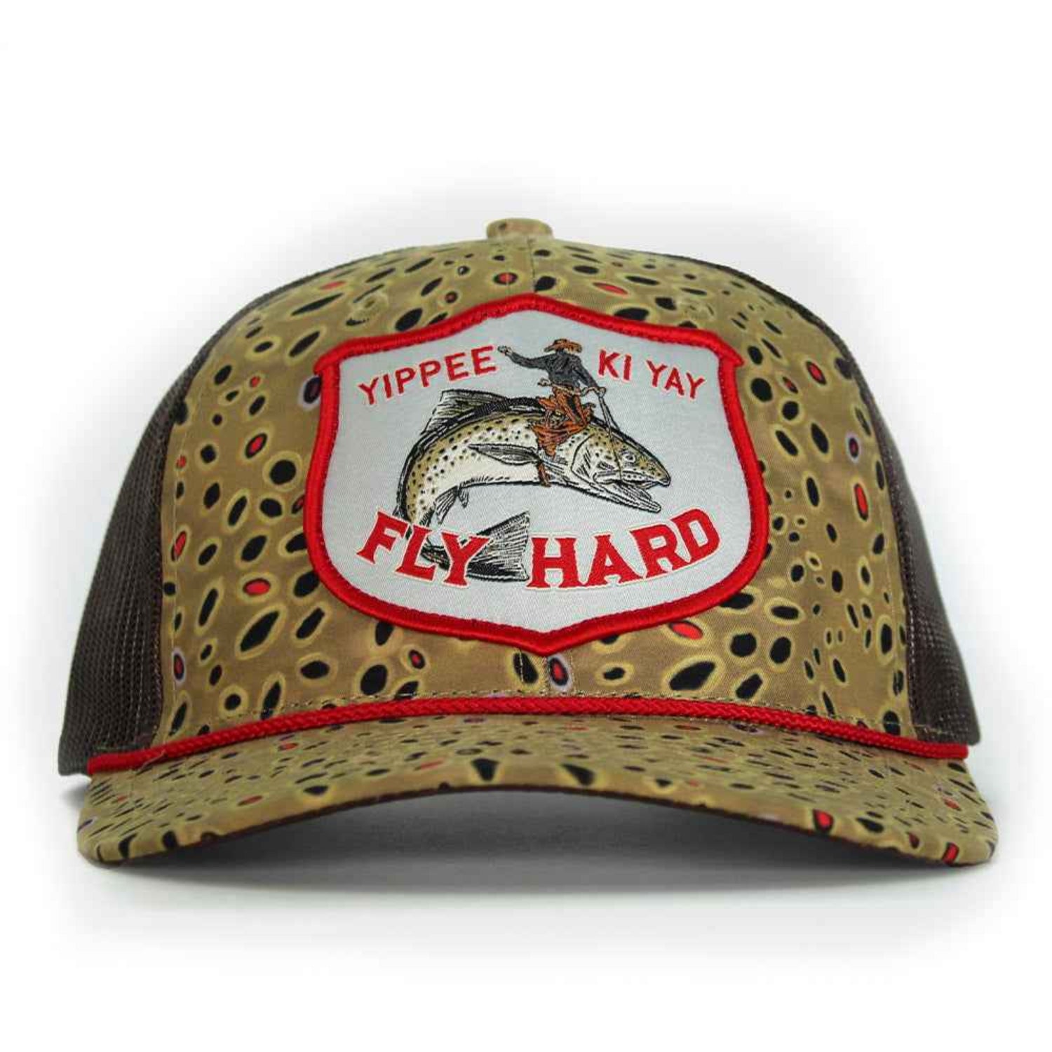 YIPPY KI YAY Fish Rodeo Cap 6 Panel
