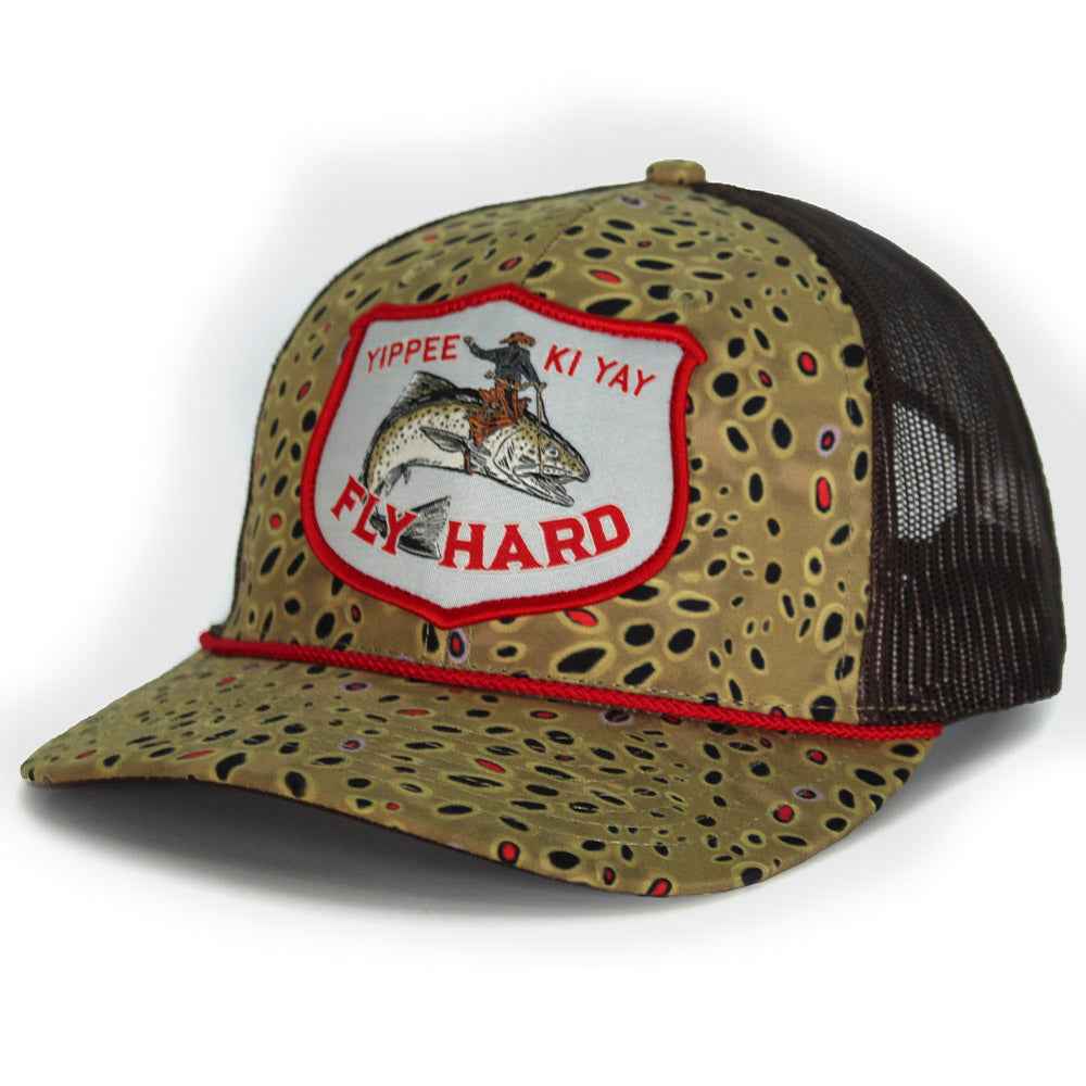 YIPPY KI YAY Fish Rodeo Cap 6 Panel