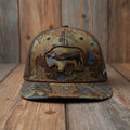 Sunset Bison Buffalo Cap - Ultimate Meshback Rope Design