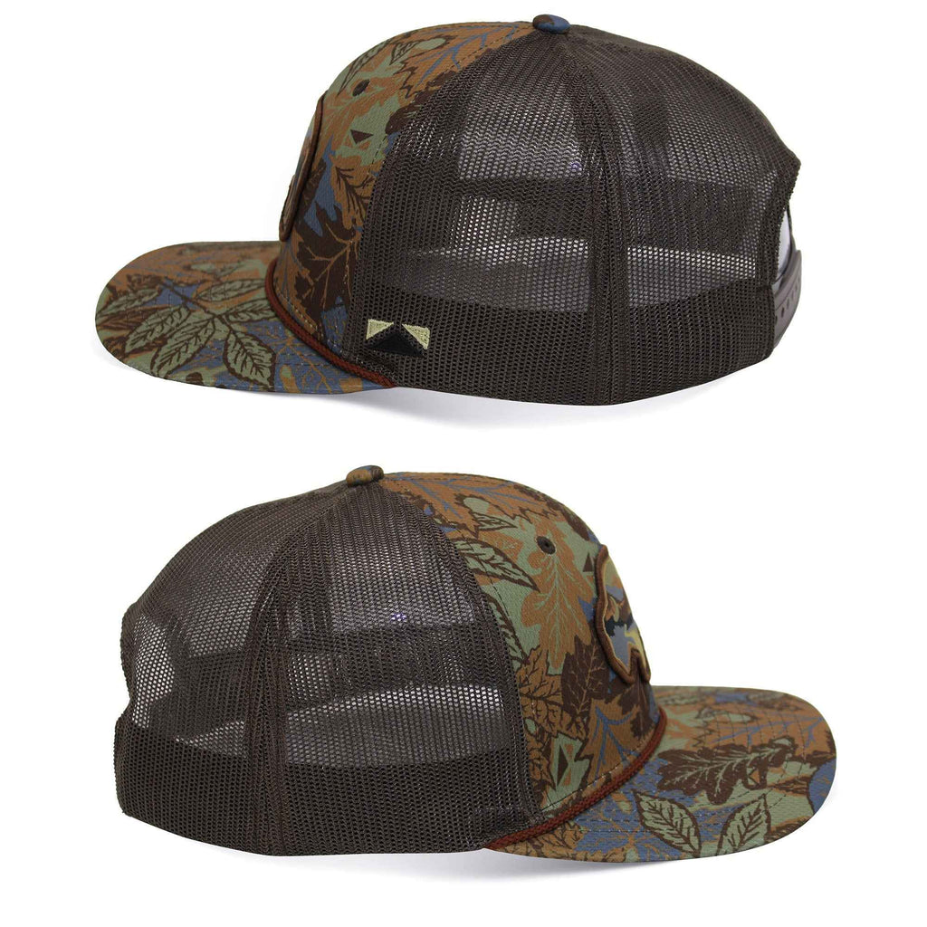 Sunset Bison Buffalo Cap - Ultimate Meshback Rope Design
