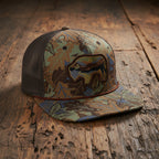 Sunset Bison Buffalo Cap - Ultimate Meshback Rope Design