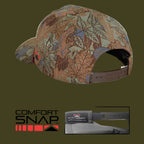 Sunset Bear Trucker Hat with Cloud Texture - 5-Panel Design