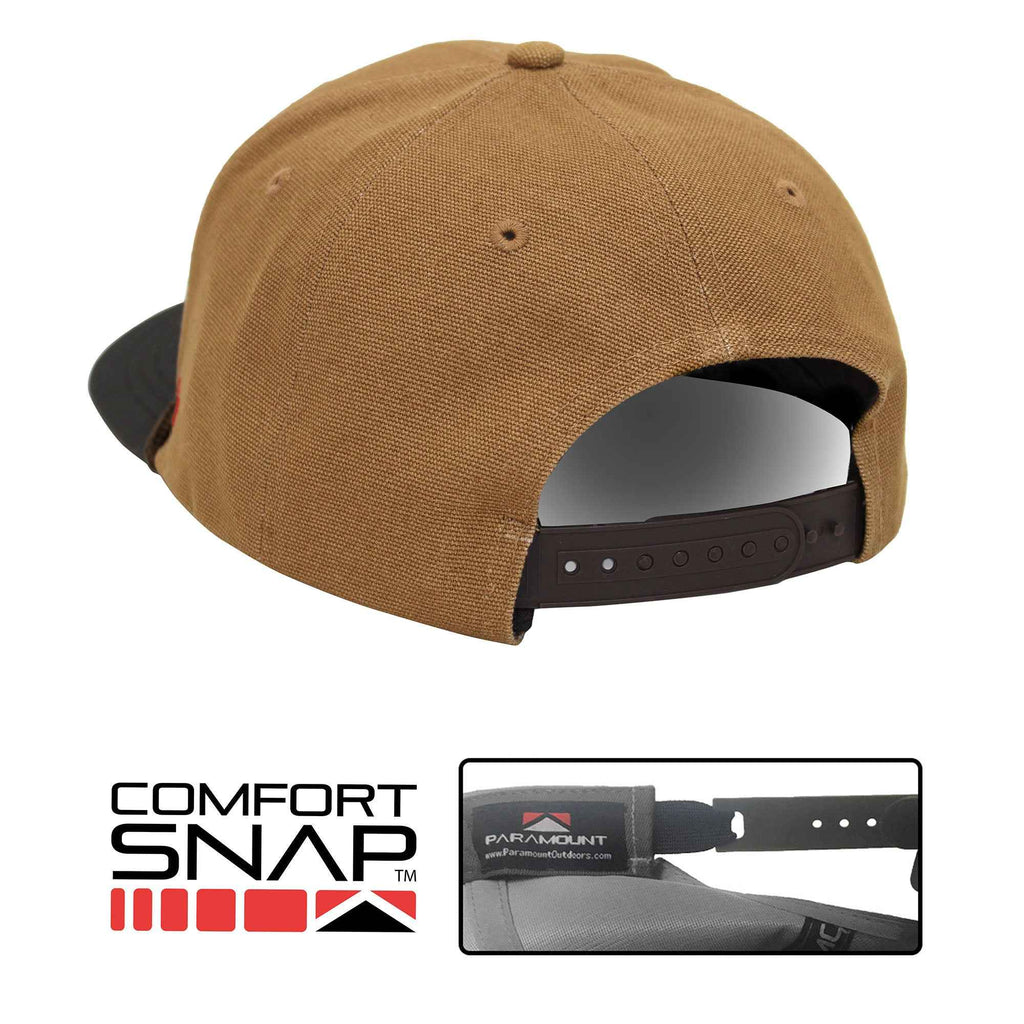 Canvas Duck Hat with Wax Visor - Mallard Drake Design