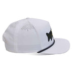 Sunset Fish Silhouette Cap - 5-Panel Performance Rope Cap