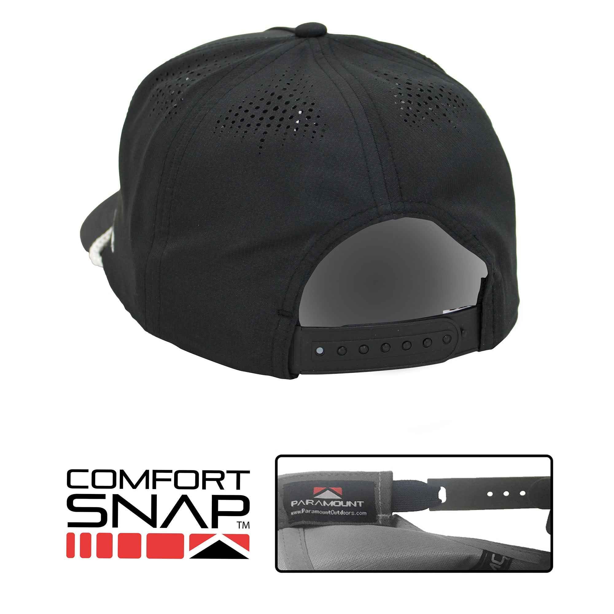 Sunset Fish Silhouette Cap - 5-Panel Performance Rope Cap