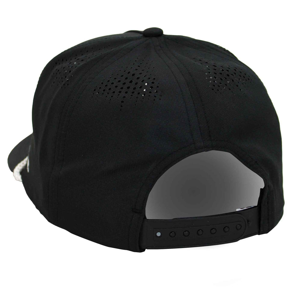 Sunset Fish Silhouette Cap - 5-Panel Performance Rope Cap