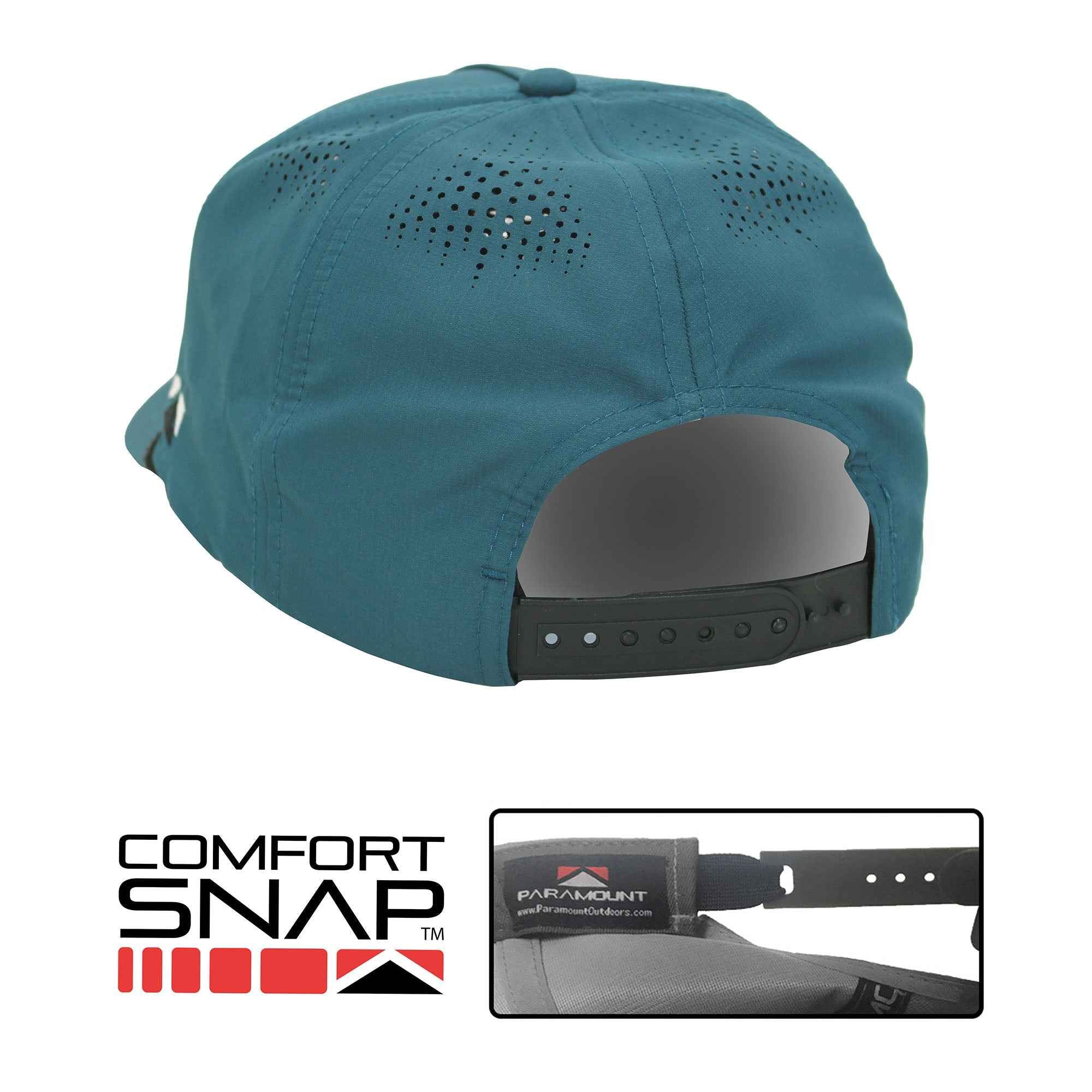 Sunset Fish Silhouette Cap - 5-Panel Performance Rope Cap