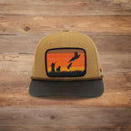 Canvas Upland Flush Patch Hat with Wax Cloth Visor