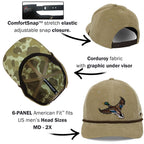 Clear Water Trading Co. — Corduroy Mallard Drake Performance Cap