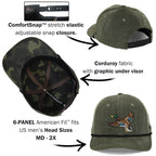 Clear Water Trading Co. — Corduroy Mallard Drake Performance Cap