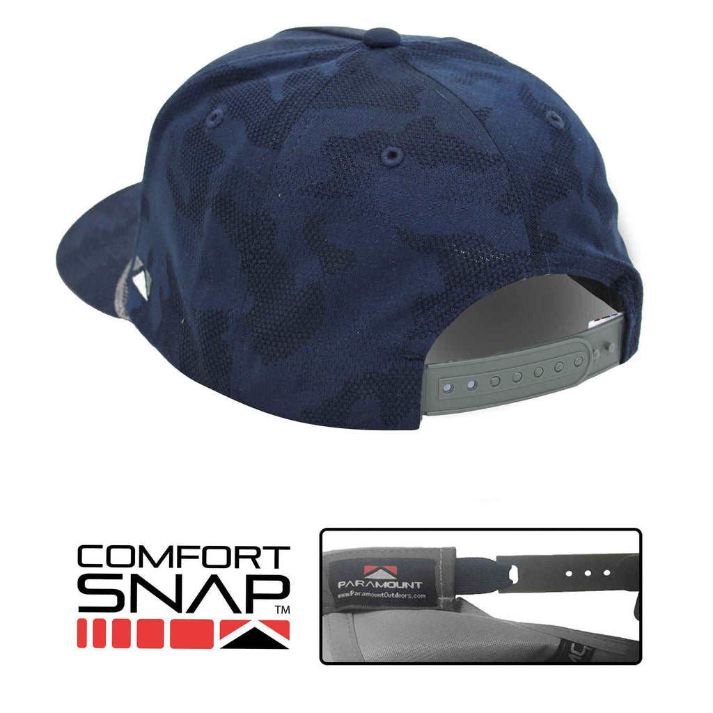 Wolf Howl Cloud Texture Snap-Back 5-Panel Rope Cap