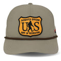 Bigfoot Forestry Hat - Department of Recreation Forestry Cap
