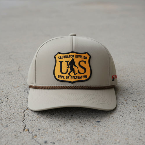 Bigfoot Forestry Hat - Department of Recreation Forestry Cap