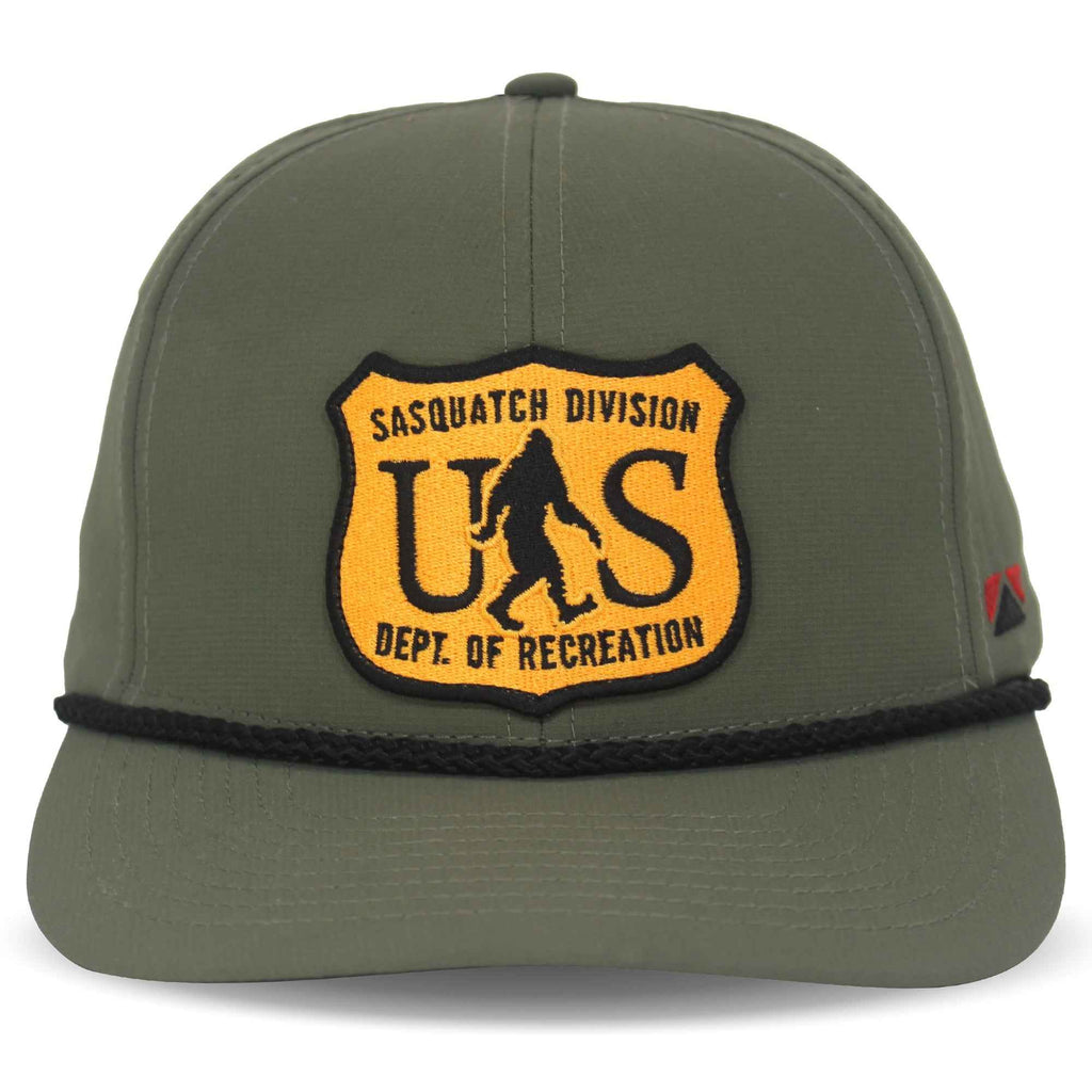 Bigfoot Forestry Hat - Department of Recreation Forestry Cap