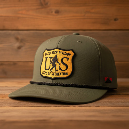 Bigfoot Forestry Hat - Department of Recreation Forestry Cap