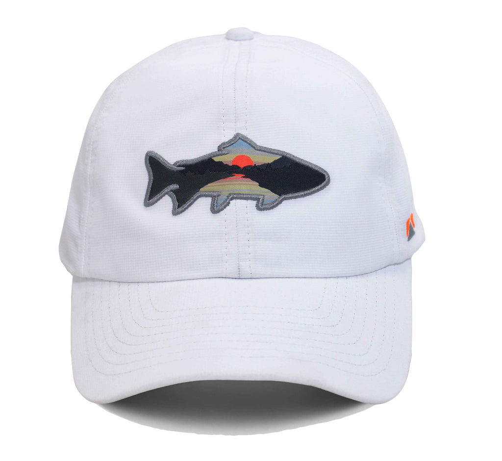 Women's Ponytail Cap - Sunset Trout 6-Panel Hat for Ultimate Comfort and Style