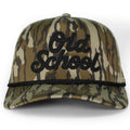 Old School 5-Panel Hat for Camp Adventures
