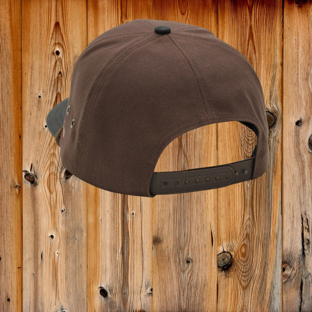 Clear Water Trading Co. — English Setter Wax‑Visor Wildlife Cap