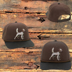Clear Water Trading Co. — English Setter Wax‑Visor Wildlife Cap