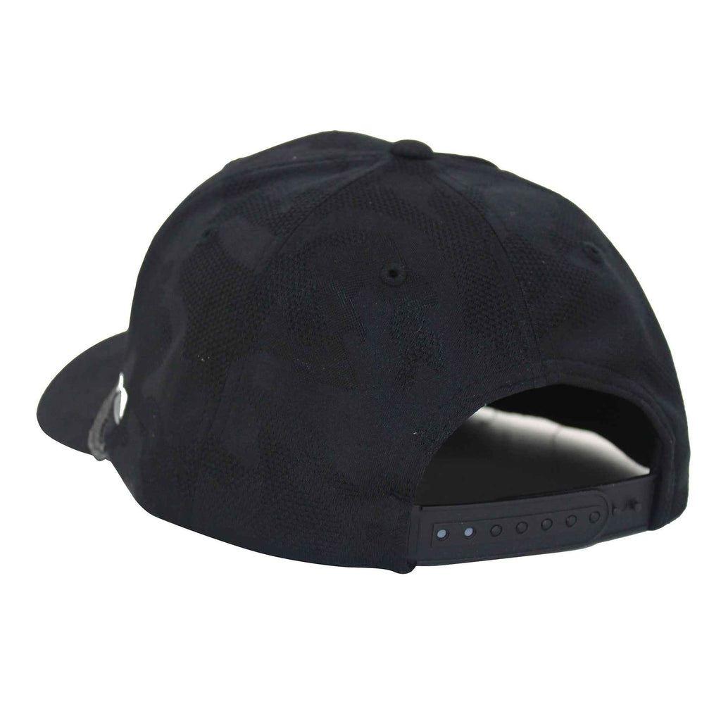 Sunset Bear Trucker Hat with Cloud Texture - 5-Panel Design