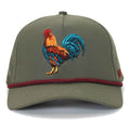 Cock of the Walk Trucker Hat - Stylish 5-Panel Rooster Headwear