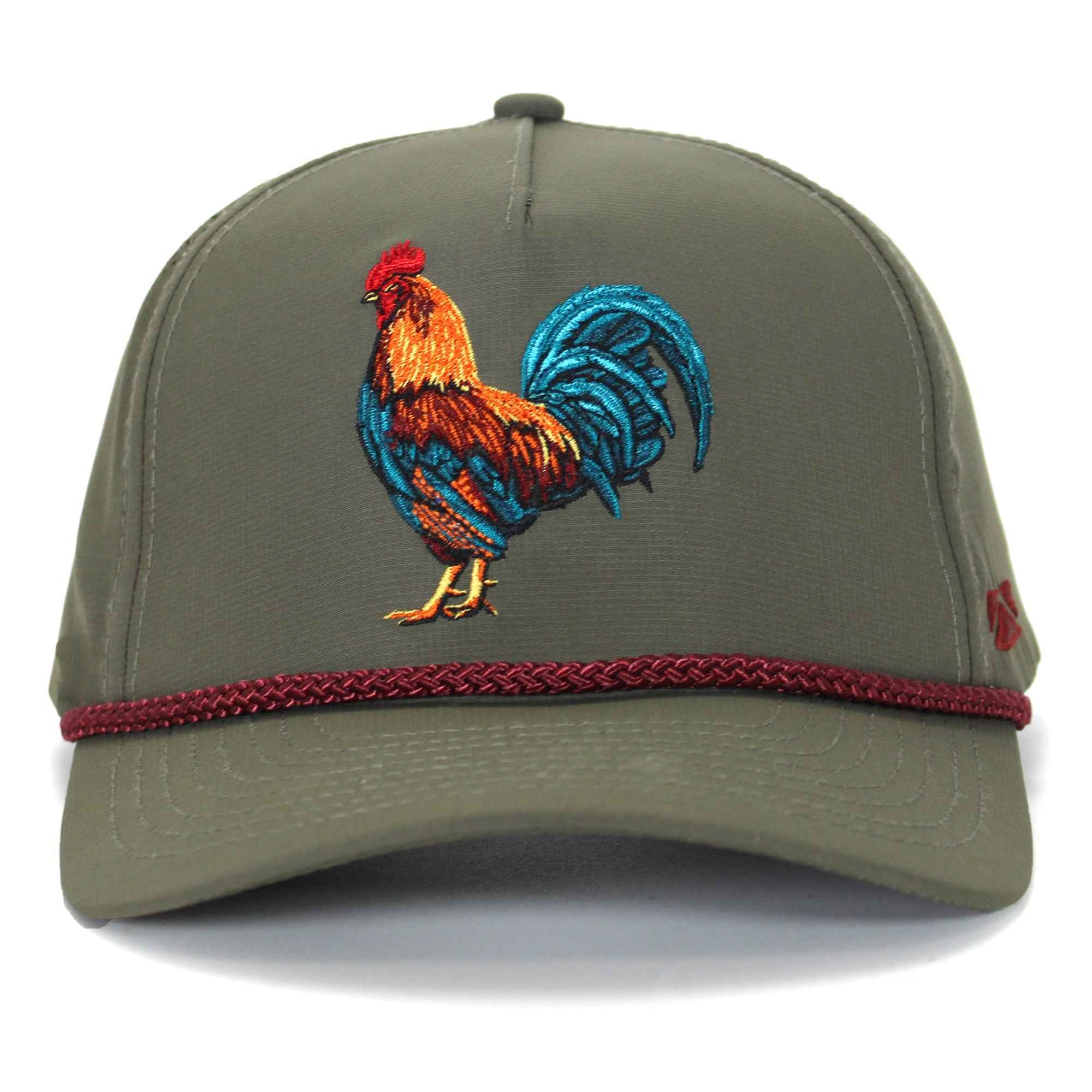 Cock of the Walk Trucker Hat - Stylish 5-Panel Rooster Headwear