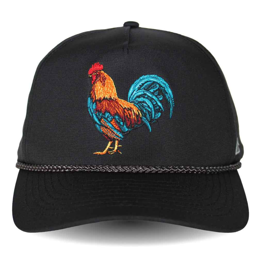 Cock of the Walk Trucker Hat - Stylish 5-Panel Rooster Headwear