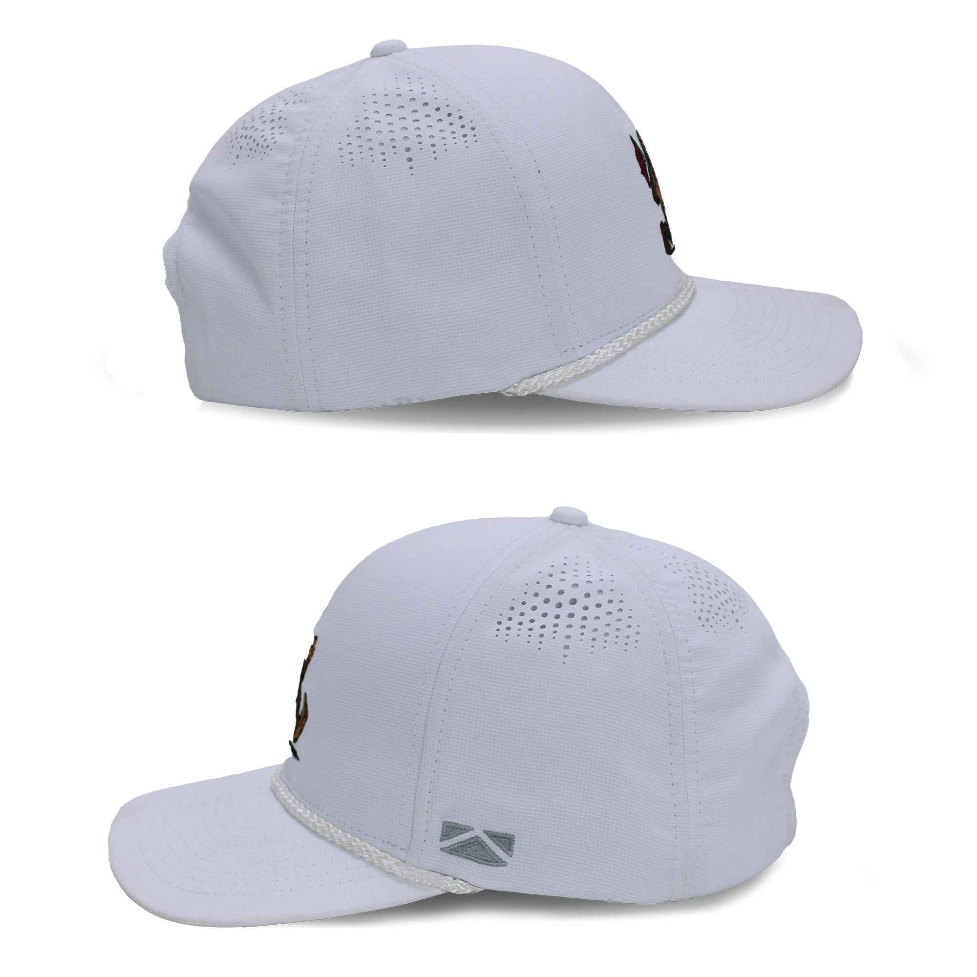 Golf Sasquatch Bigfoot Final Hole Snap-Back Performance Rope Cap