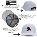 Golf Sasquatch Bigfoot Final Hole Snap-Back Performance Rope Cap