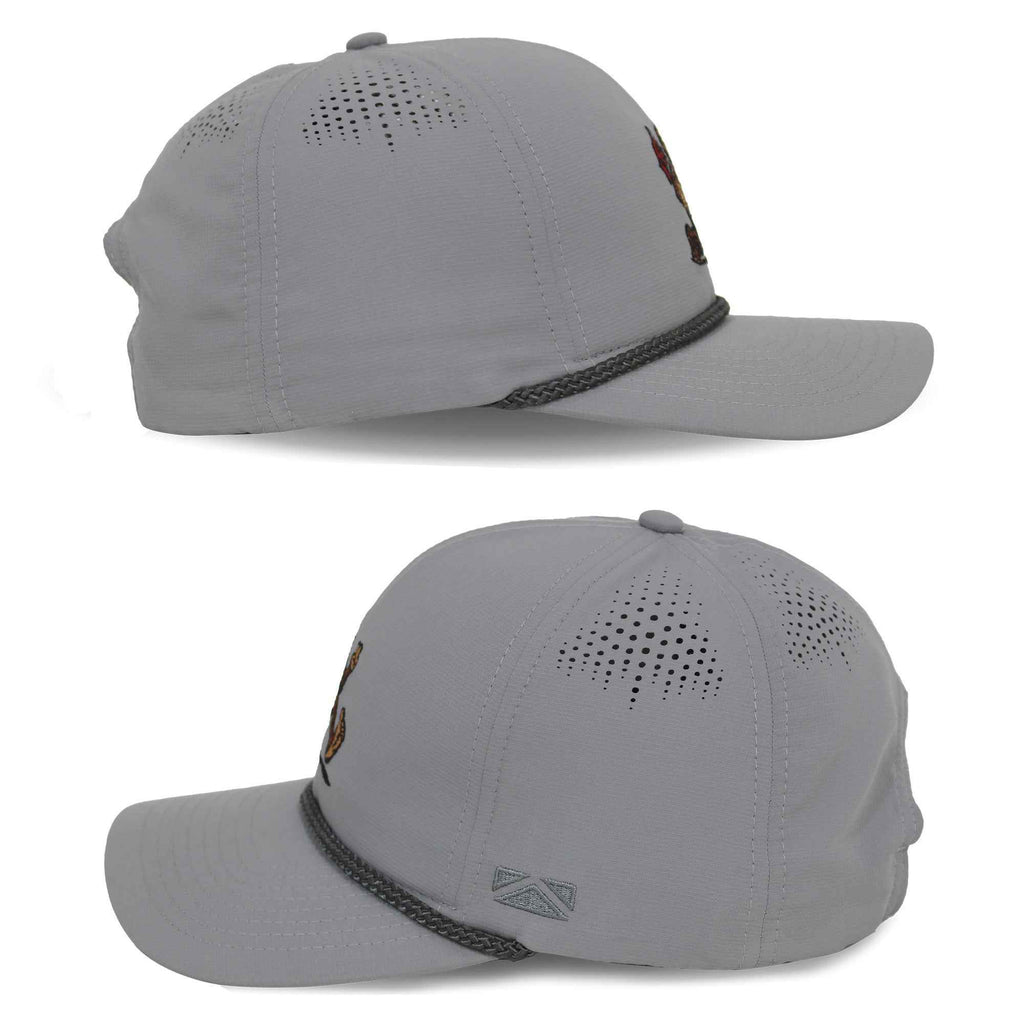Golf Sasquatch Bigfoot Final Hole Snap-Back Performance Rope Cap