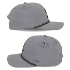 Golf Sasquatch Bigfoot Final Hole Snap-Back Performance Rope Cap